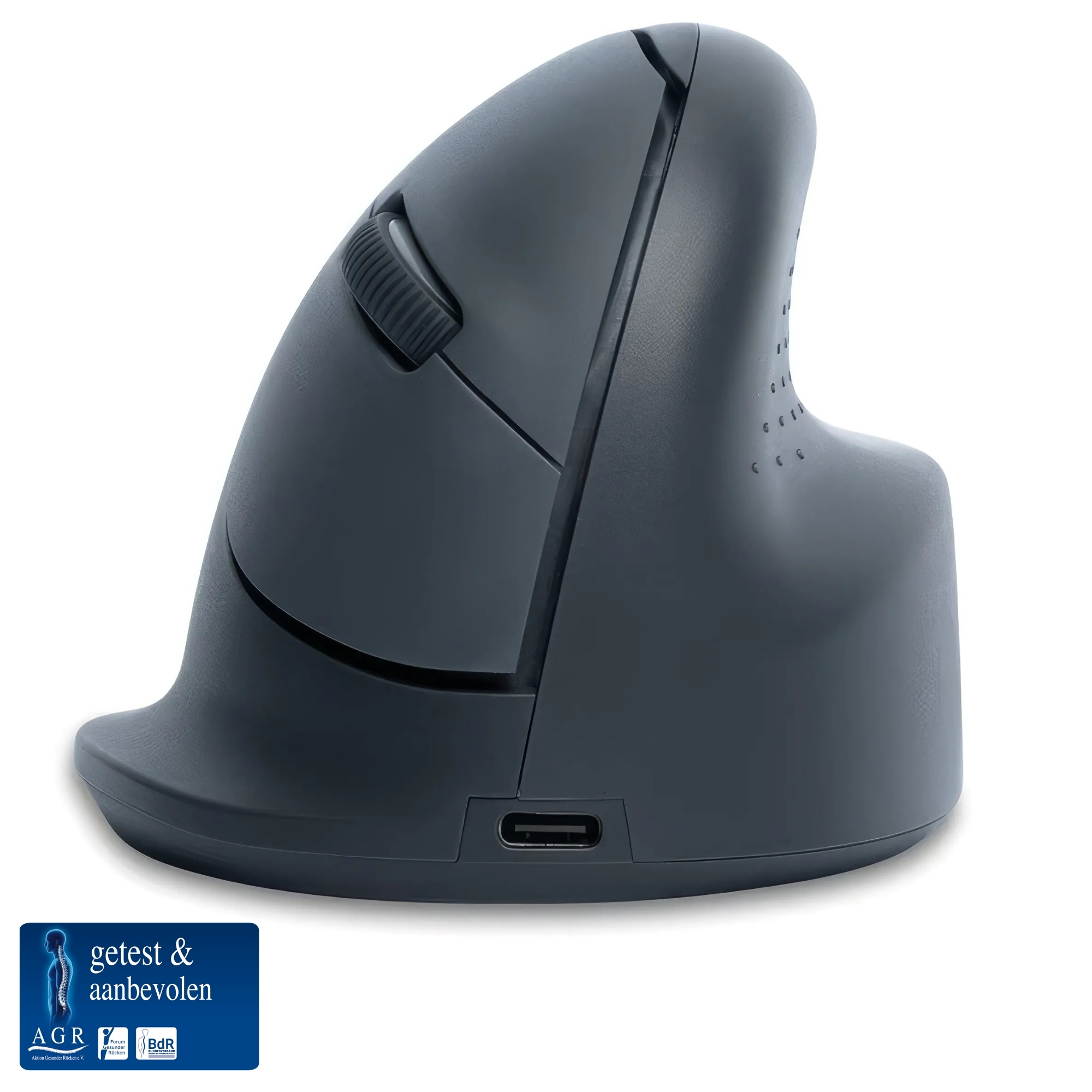 R-Go Basic Muis – Ergonomische design – Bluetooth – 3 Knoppen – Zwart