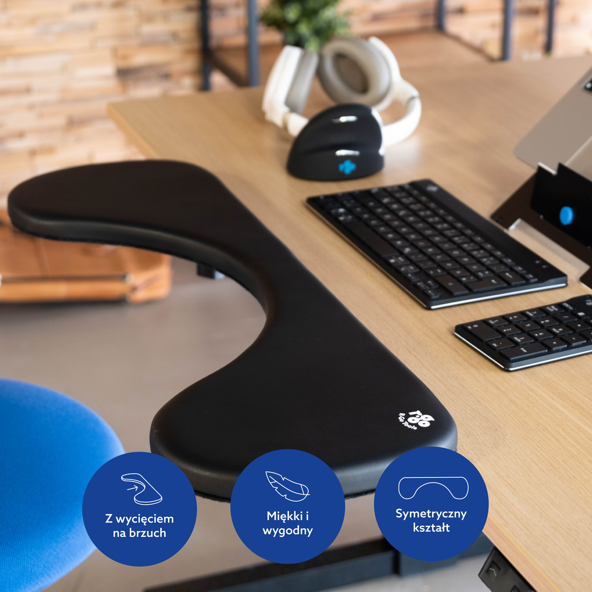 Ergonomiczny podłokietnik R-Go
