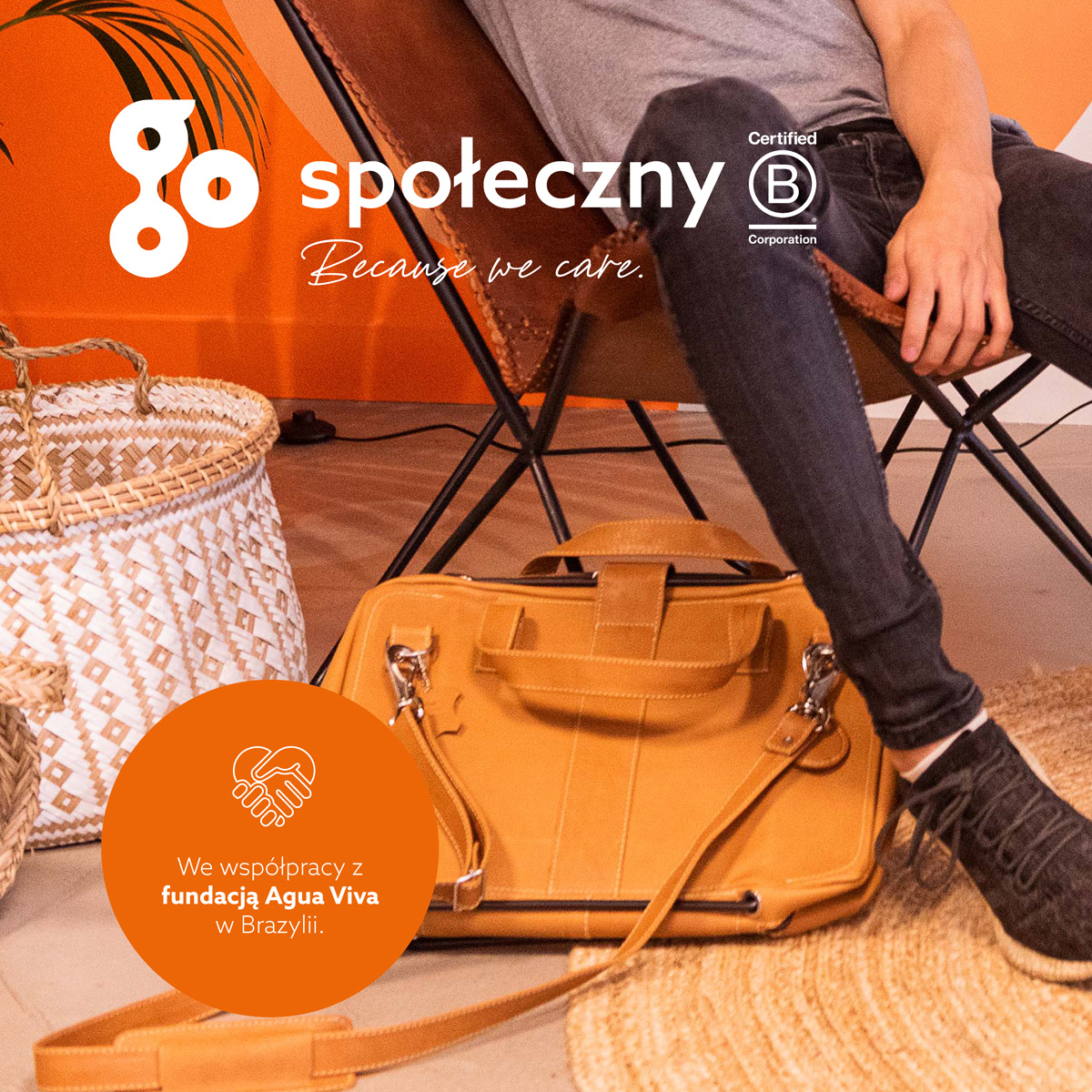 Torba na laptopa R-Go Viva 15,6″ (brązowa)