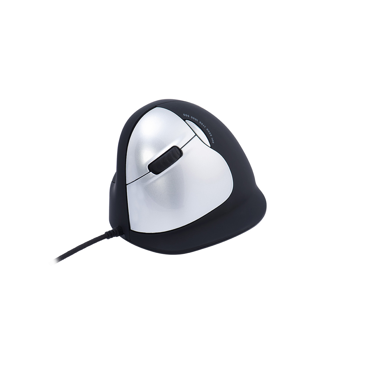 R-Go HE Break Muis (large, links, bedraad)