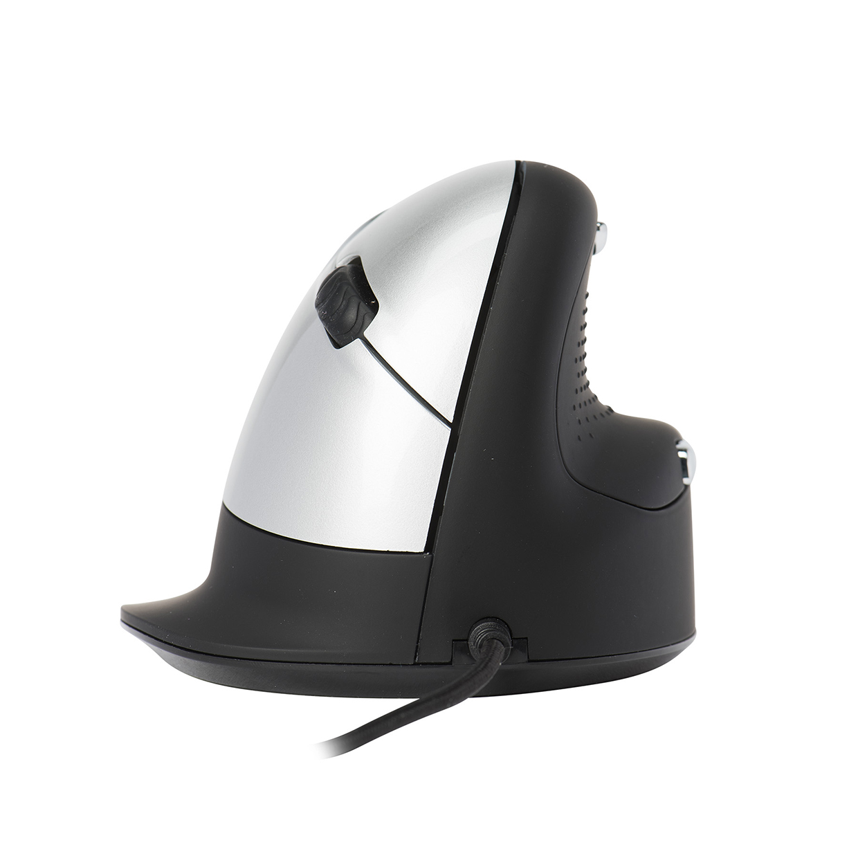R-Go HE Break ergonomische muis, verticale muis met break software, voorkomt RSI, groot (handlengte ≥ 185mm), rechtshandig, bedraad, zwart