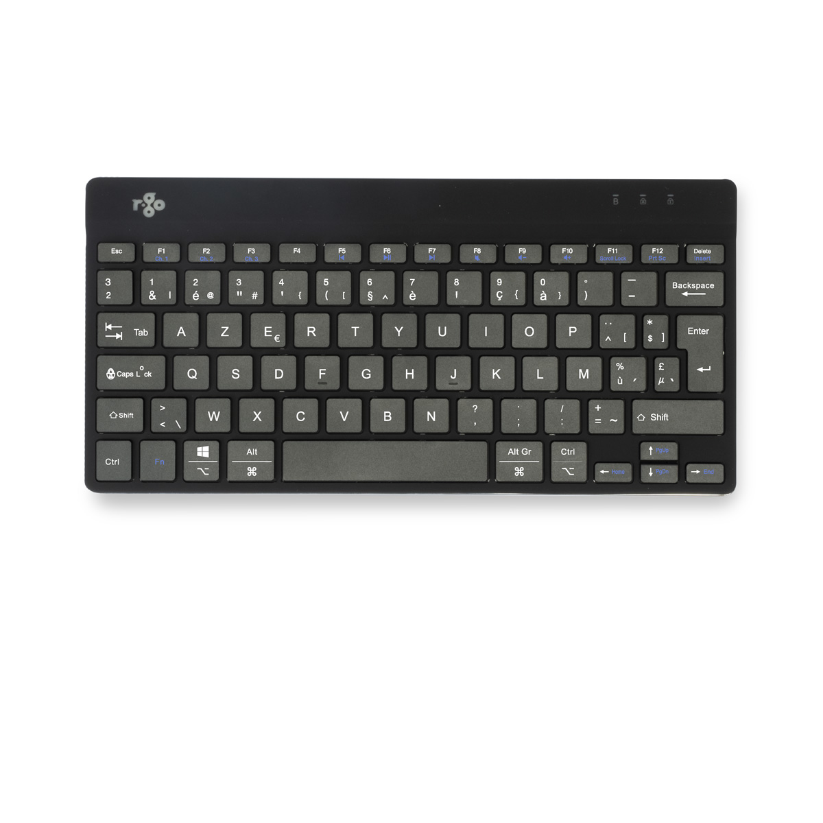 R-Go Compact Break (black, wireless, AZERTY – BE)