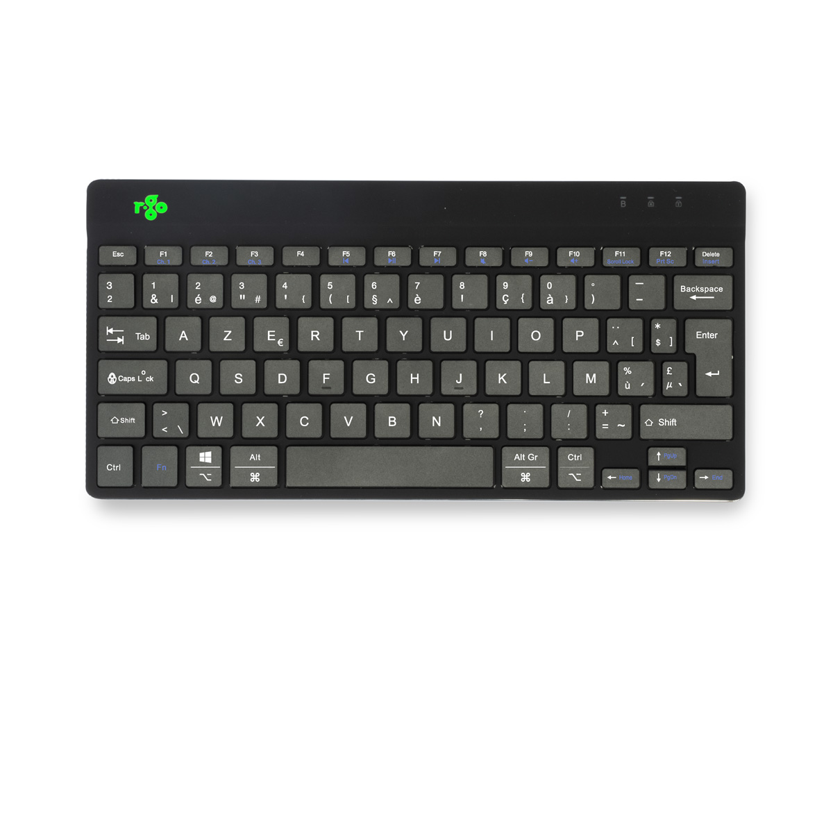 R-Go Compact Break (black, wireless, AZERTY – BE)
