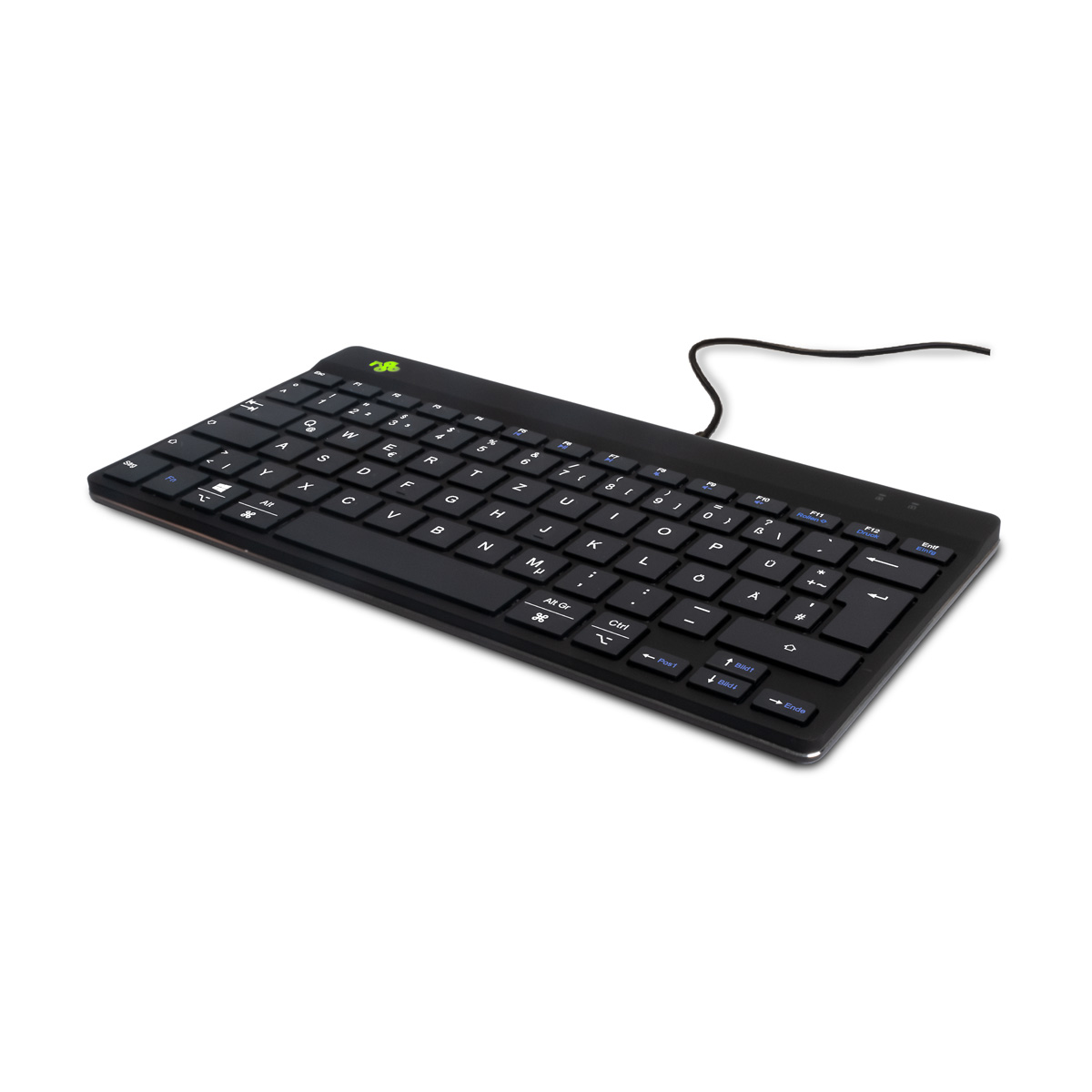 R-Go Compact Break (black, wired, QWERTZ – DE)
