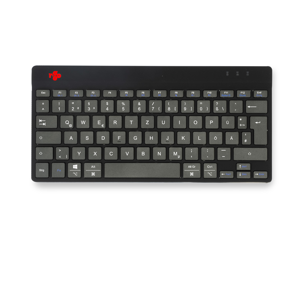 R-Go Compact Break (black, wireless, QWERTZ – DE)