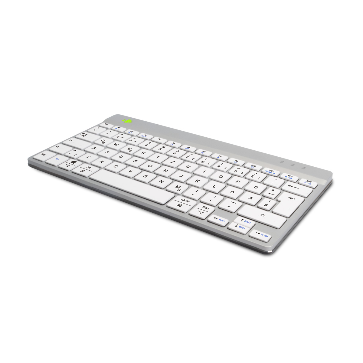 R-Go Compact Break (weiß, drahtlos, QWERTZ – DE)