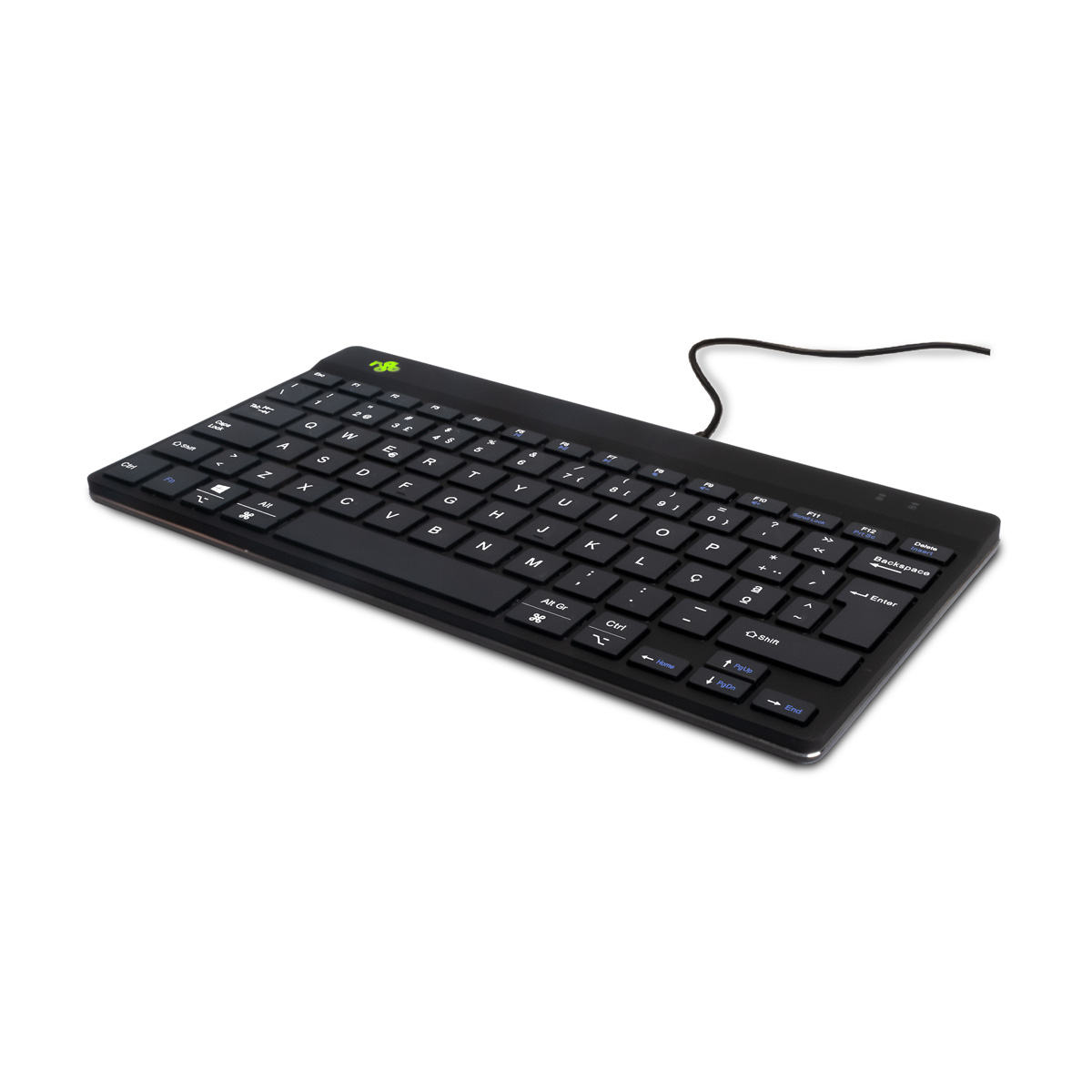 R-Go Compact Break (black, wired, QWERTY – PT)