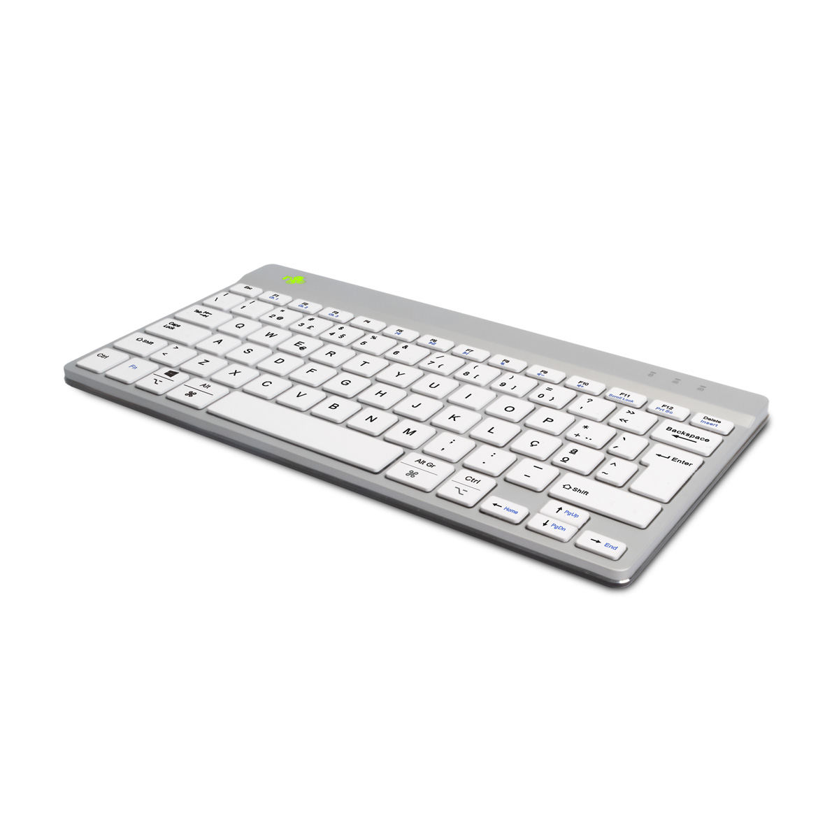 R-Go Compact Break (wit, draadloos, QWERTY – PT)