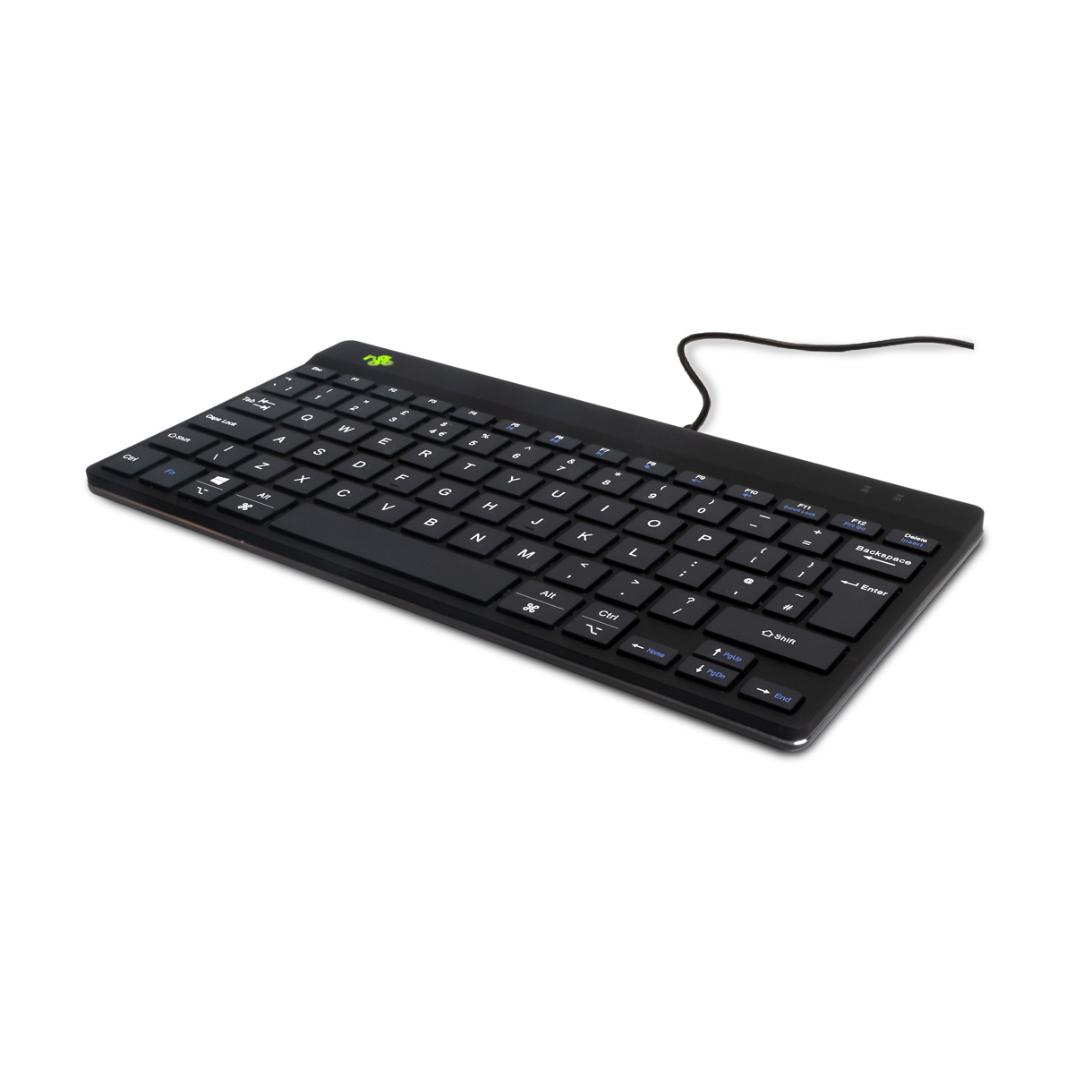 R-Go Compact Break (black, wired, QWERTY – UK)