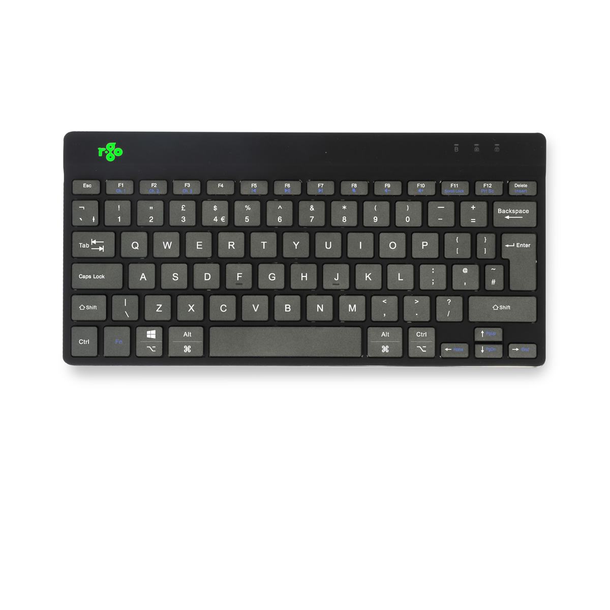 R-Go Compact Break (black, wireless, QWERTY – UK)