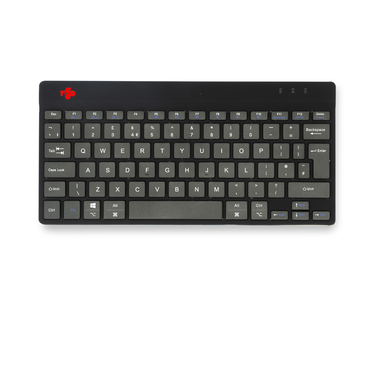 R-Go Compact Break (black, wireless, QWERTY – UK)