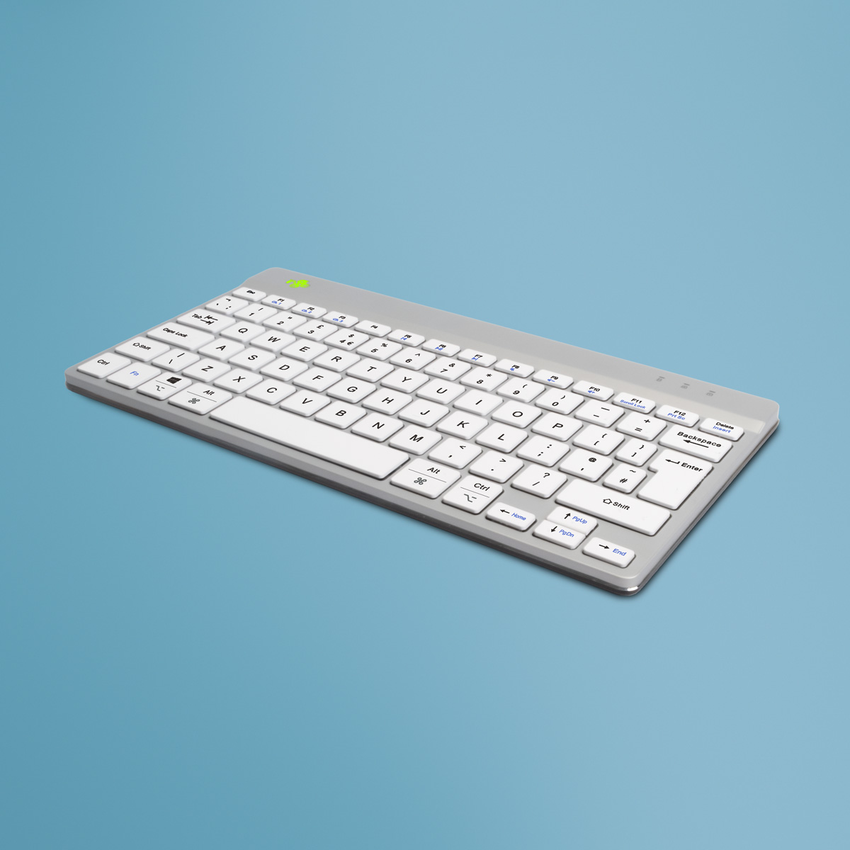 R-Go Compact Break (weiß, drahtlos, QWERTY – UK)