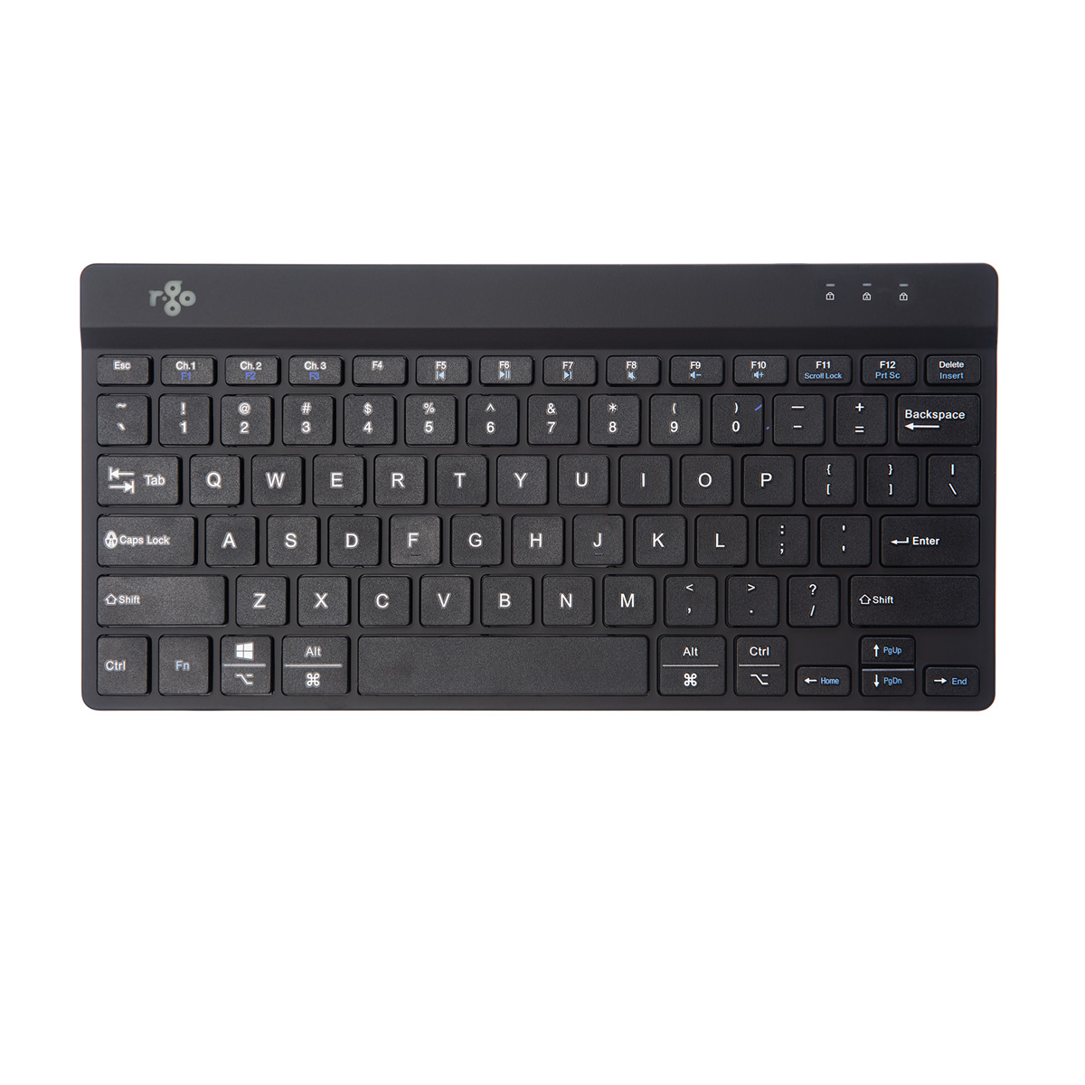 R-Go Compact Break (black, wireless, QWERTY – US)