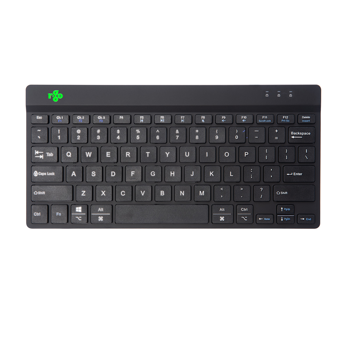 R-Go Compact Break (black, wireless, QWERTY – US)