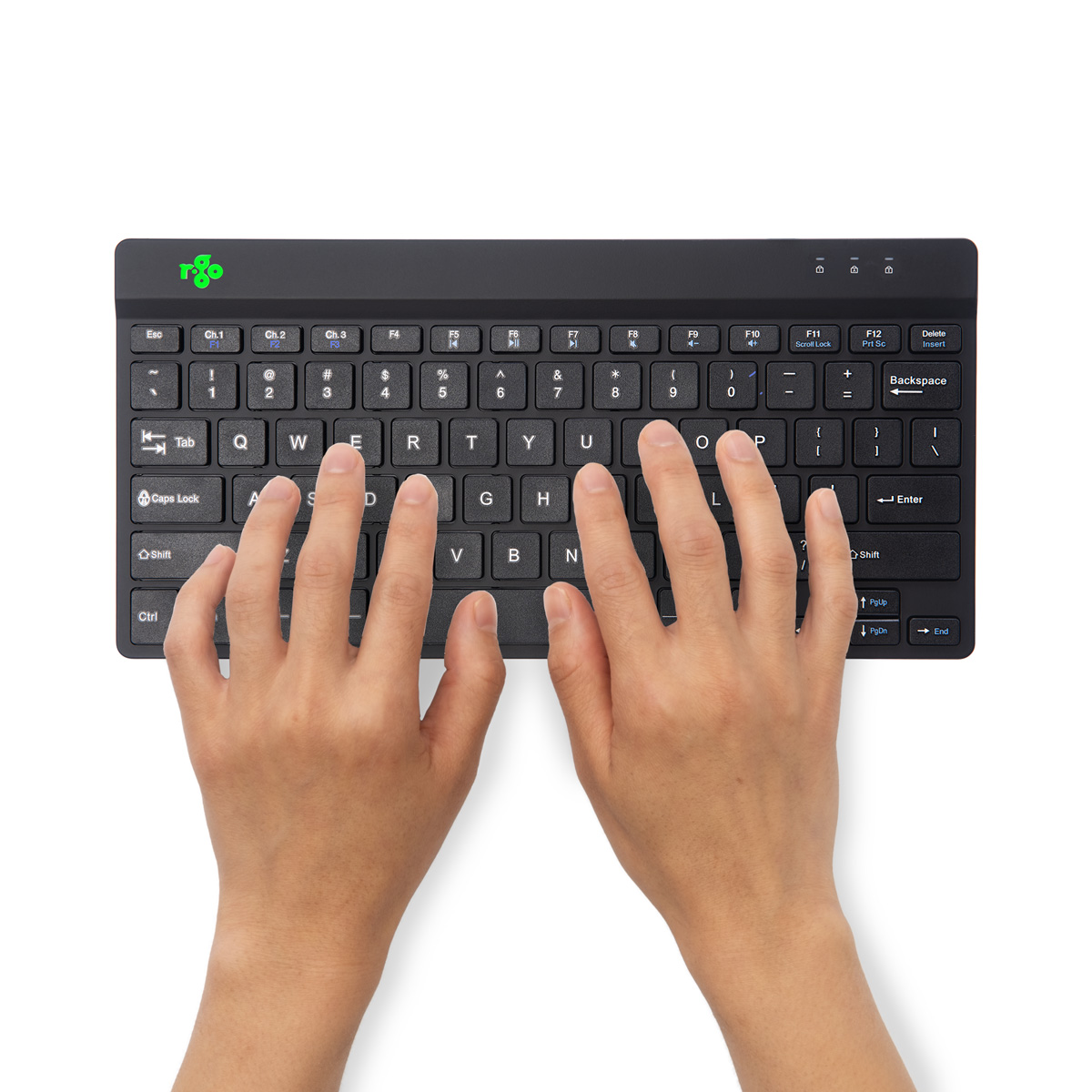 R-Go Compact Break (black, wireless, QWERTY – US)