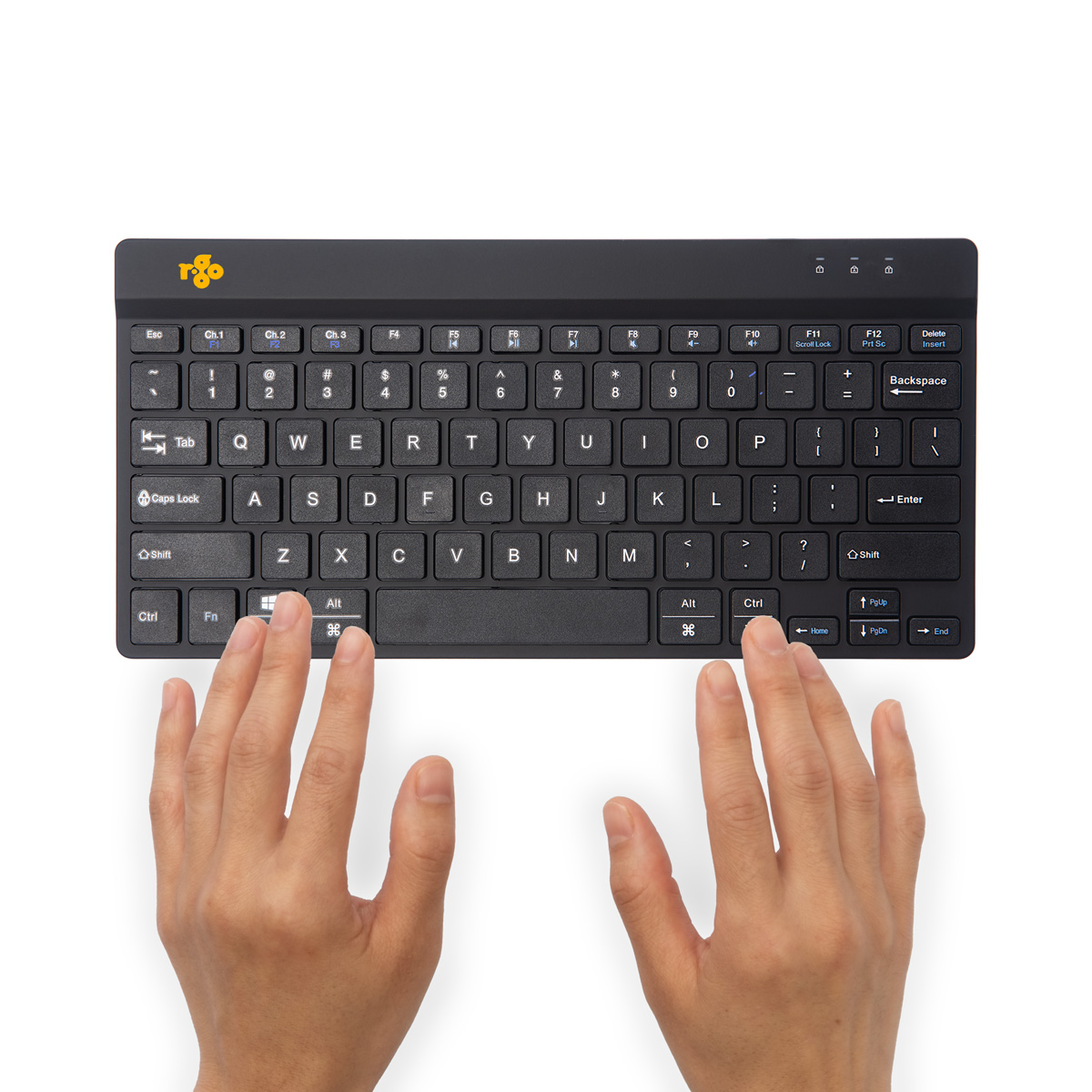 R-Go Compact Break (black, wireless, QWERTY – US)
