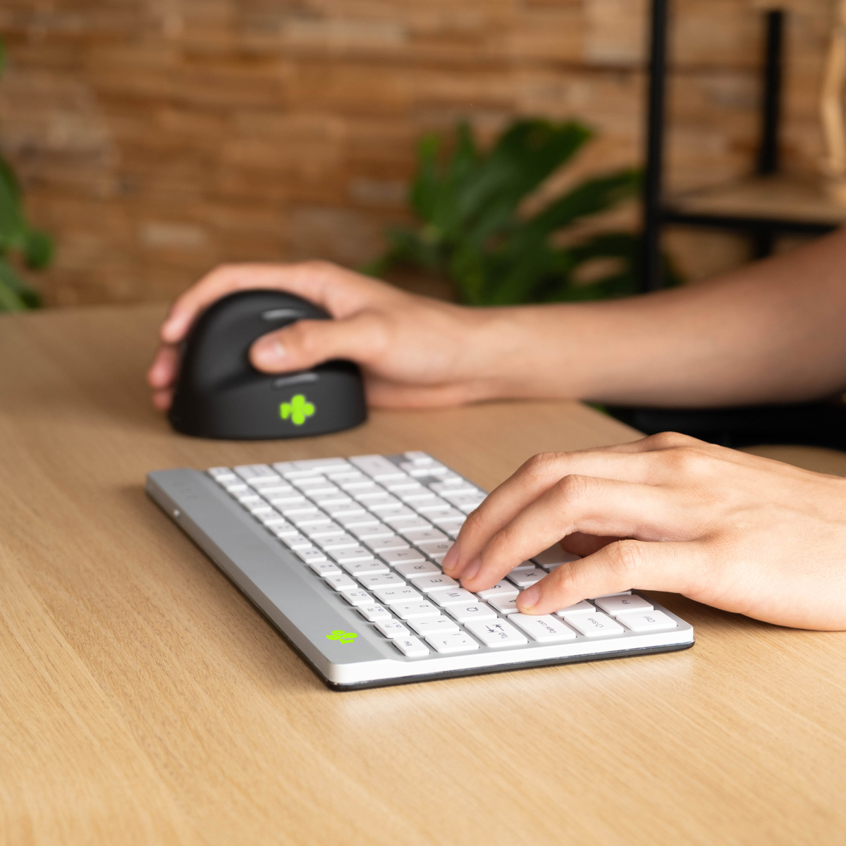 R-Go Compact Break (white, wireless, QWERTY – US)