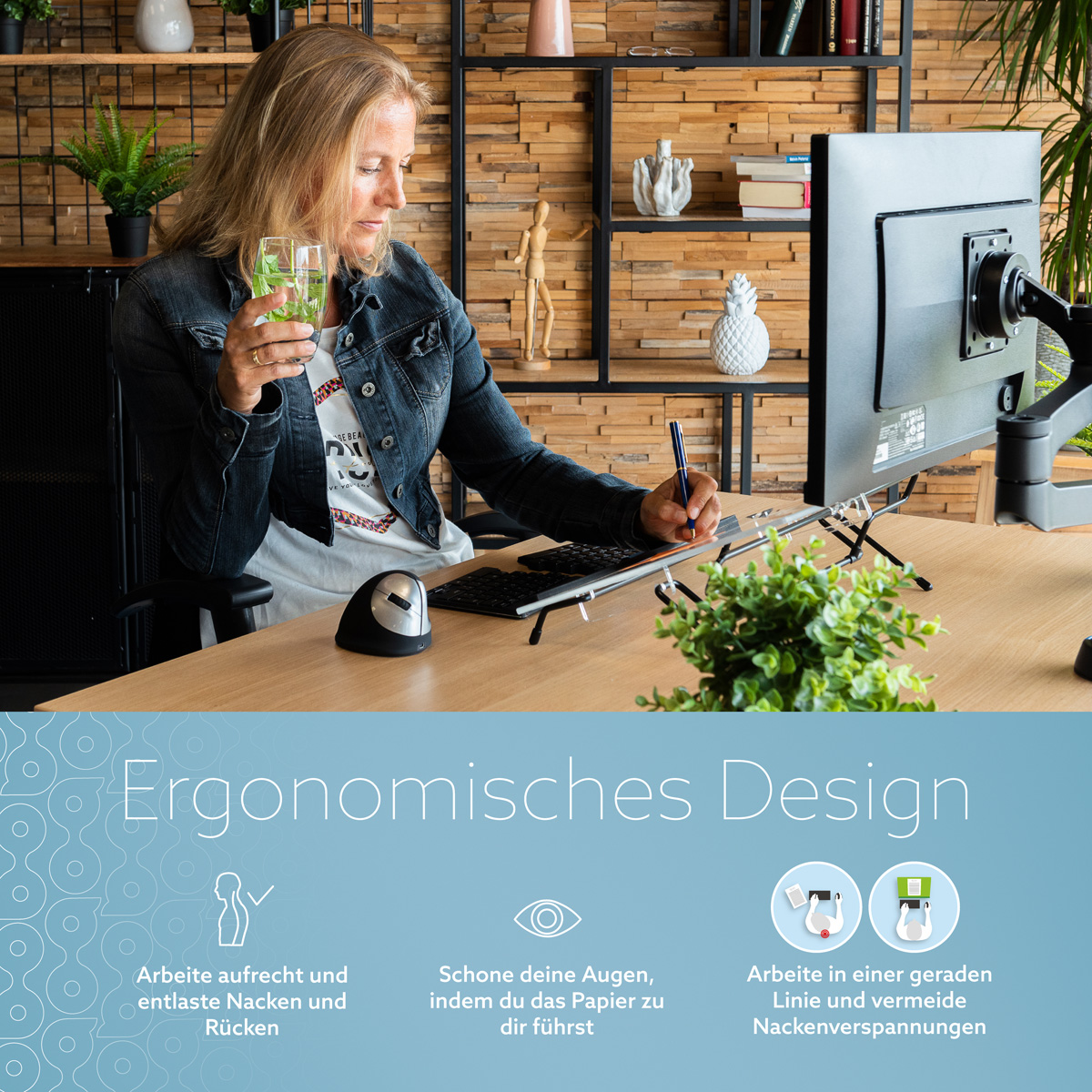 R-Go Flex Read Dokumentenhalter