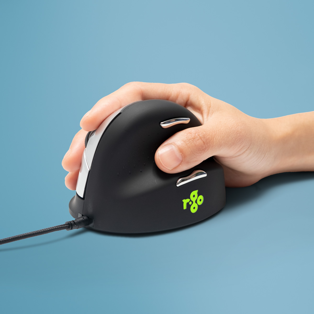 R-Go HE Break Mouse (large, right, wired)
