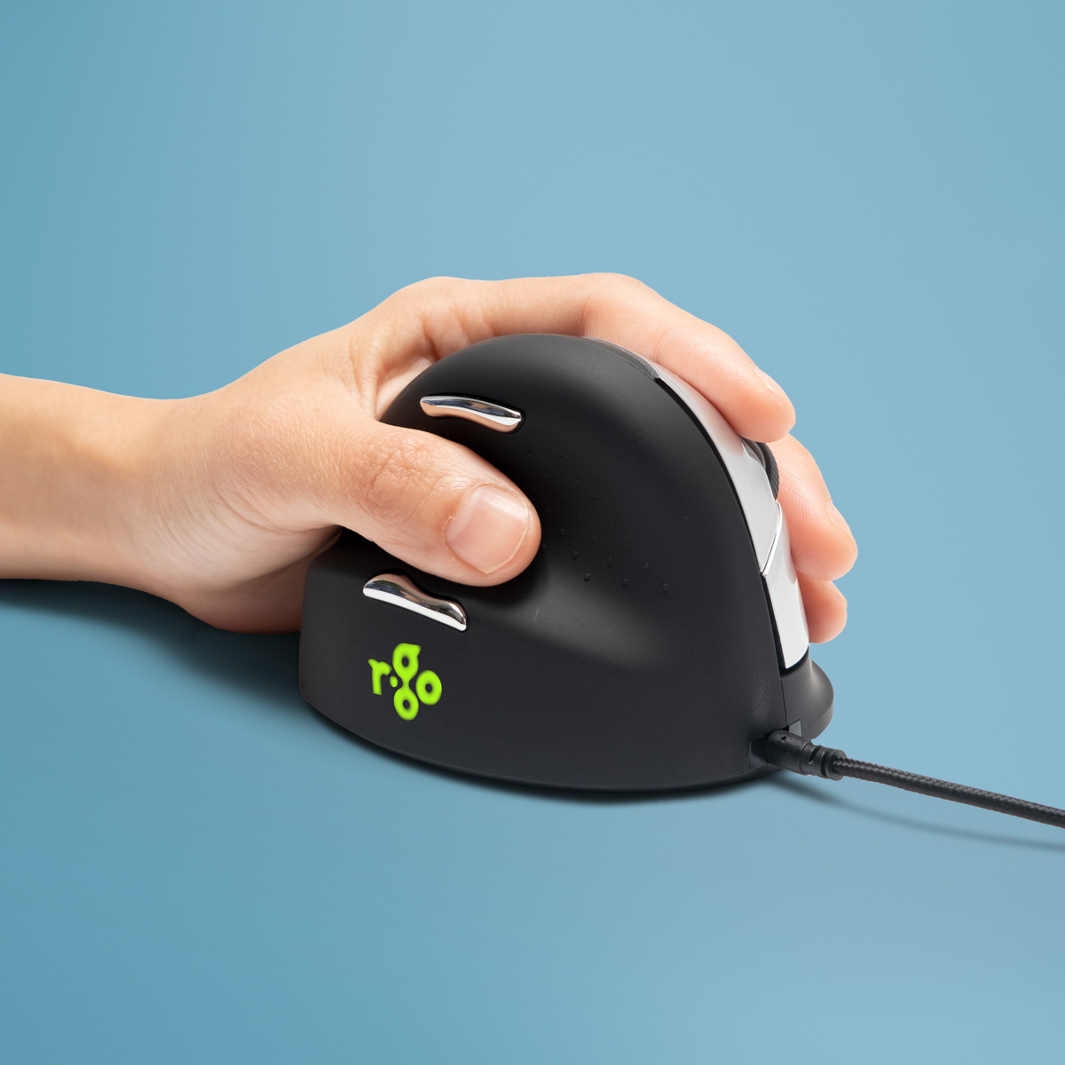 R-Go HE Break Mouse (medium, left, wired)