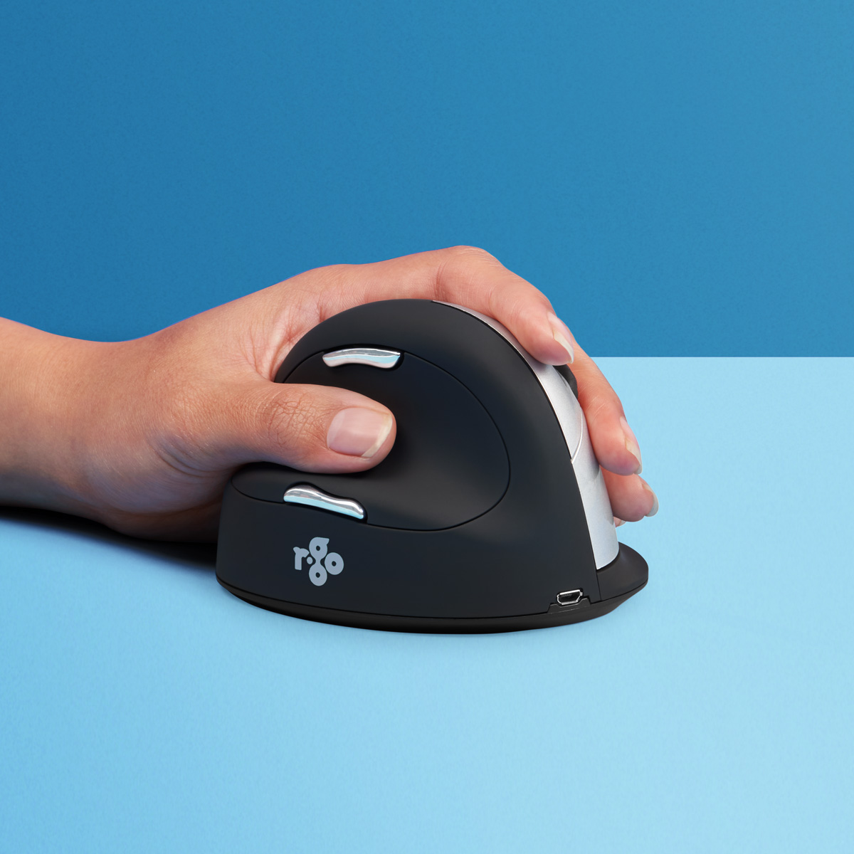 R-Go HE Break Mouse (large, left, wireless)