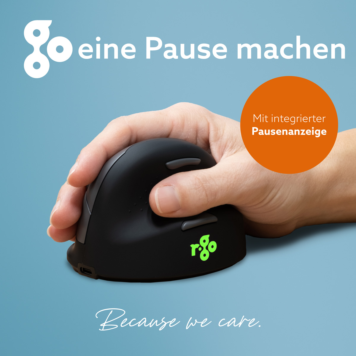 R-Go He Break (mittel, rechts, bluetooth)