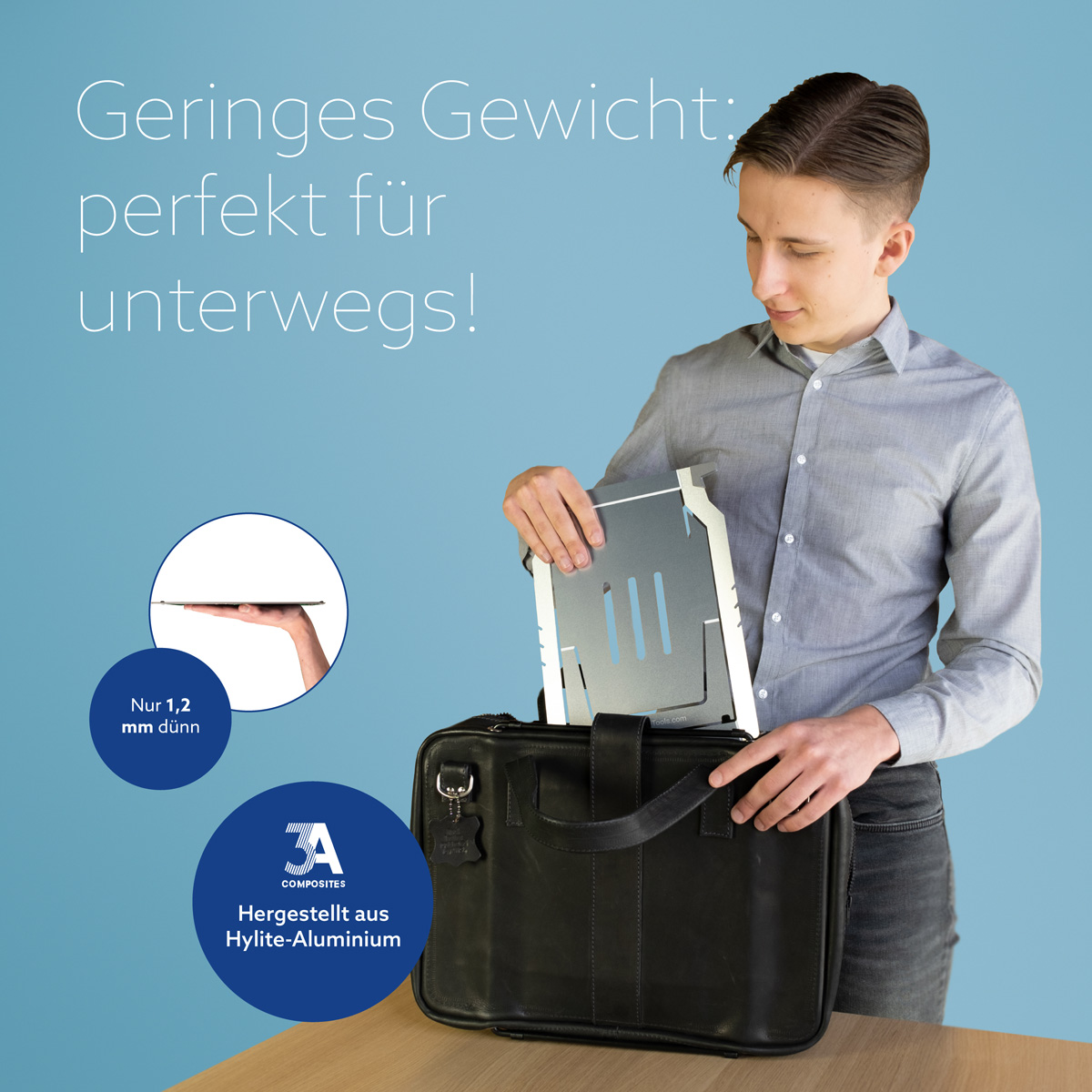 R-Go Riser Basic Laptop-Ständer