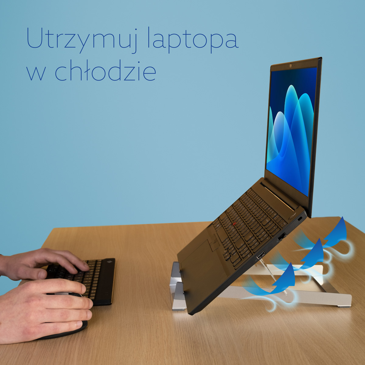 Podstawka pod laptopa R-Go Riser Basic