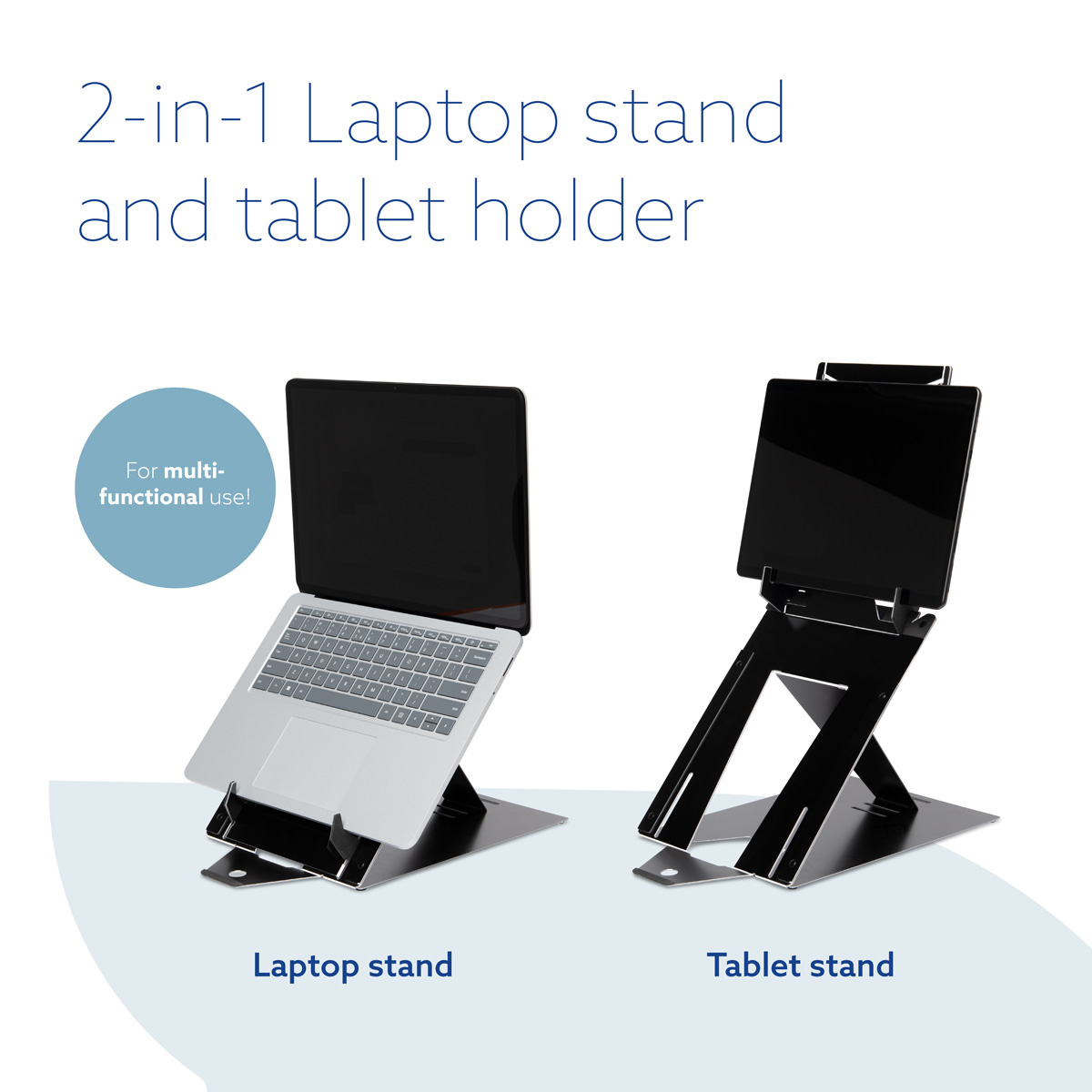 R-Go Riser Duo Tablet and Laptop stand