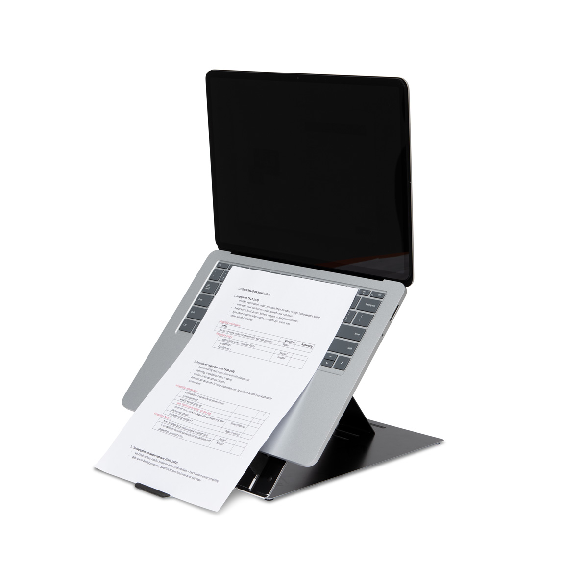 R-Go Riser Duo Tablet and Laptop stand