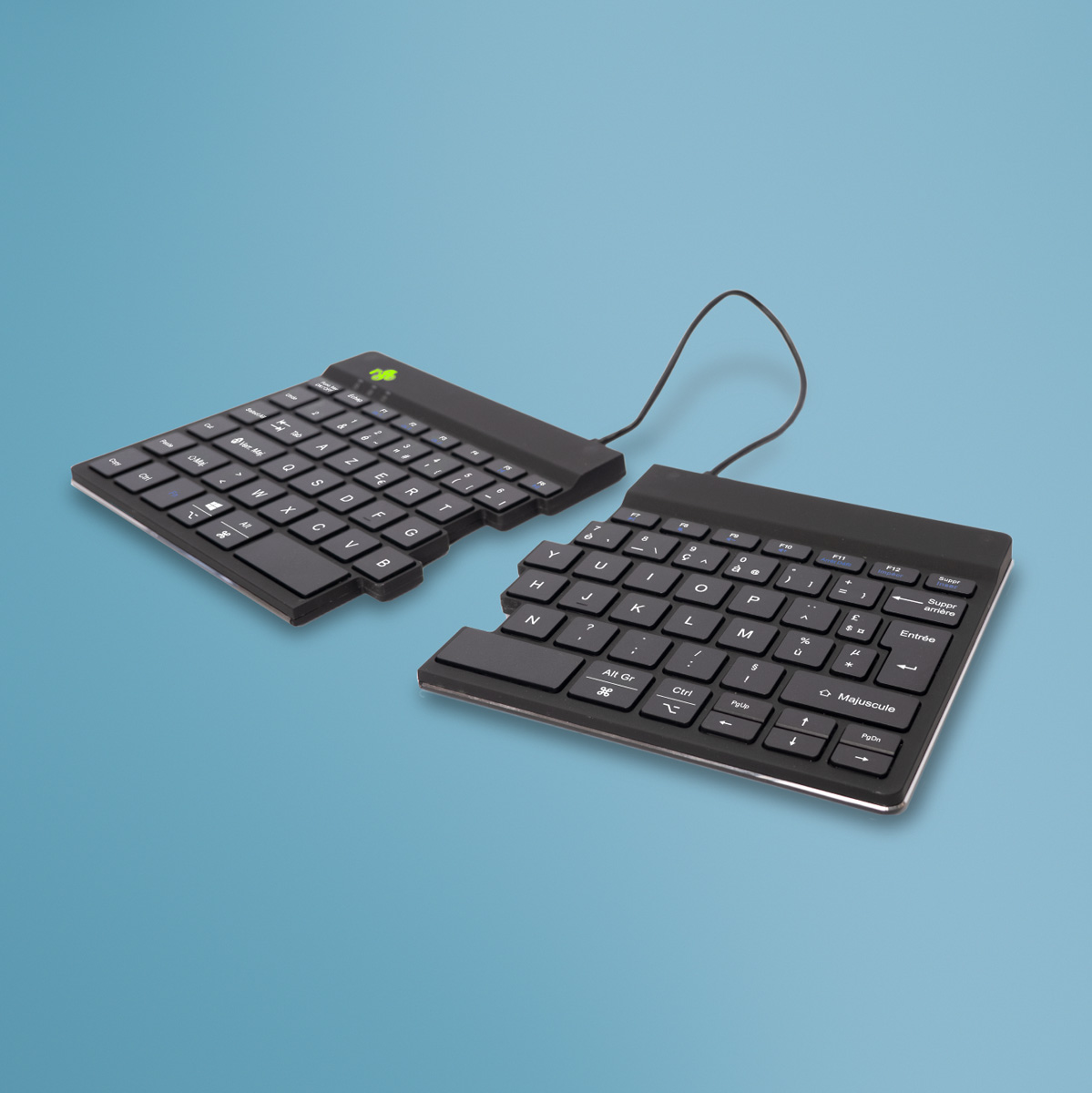 R-Go Split Break versie 2 (zwart, draadloos, AZERTY – FR)