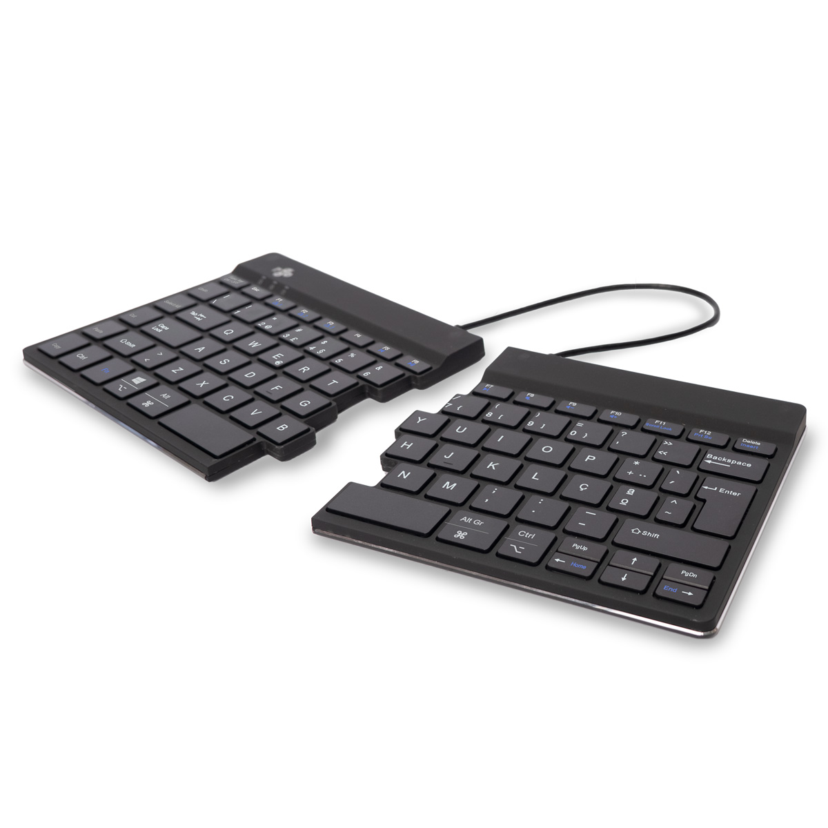 R-Go Split Break versie 2 (zwart, draadloos, QWERTY – PT)
