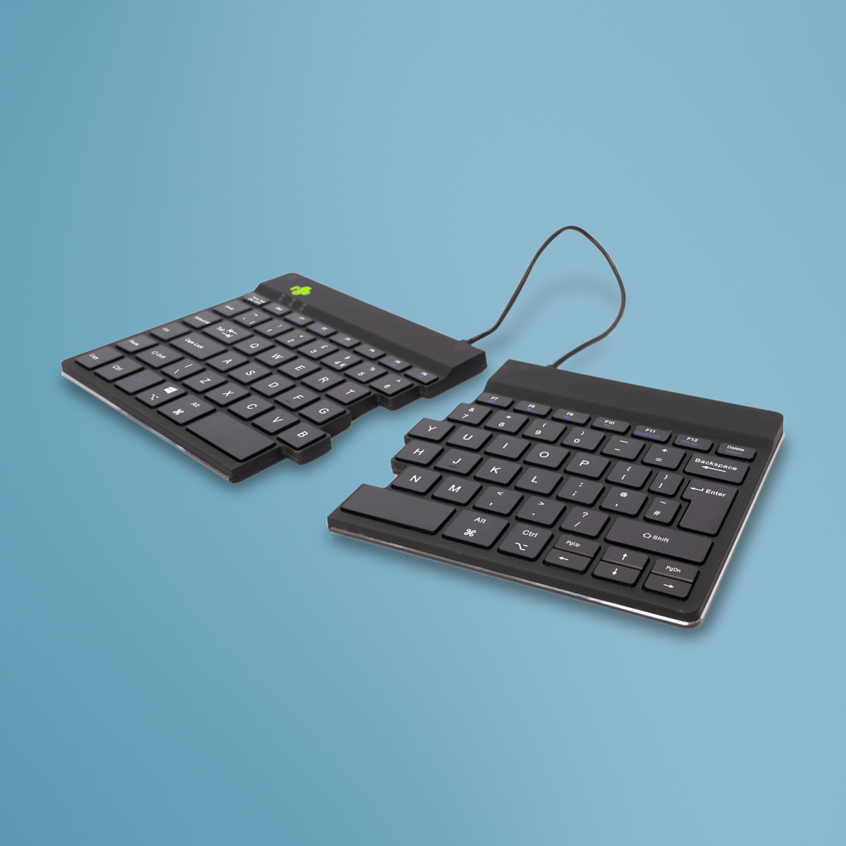 R-Go Split Break versie 2 (zwart, draadloos, QWERTY – UK)