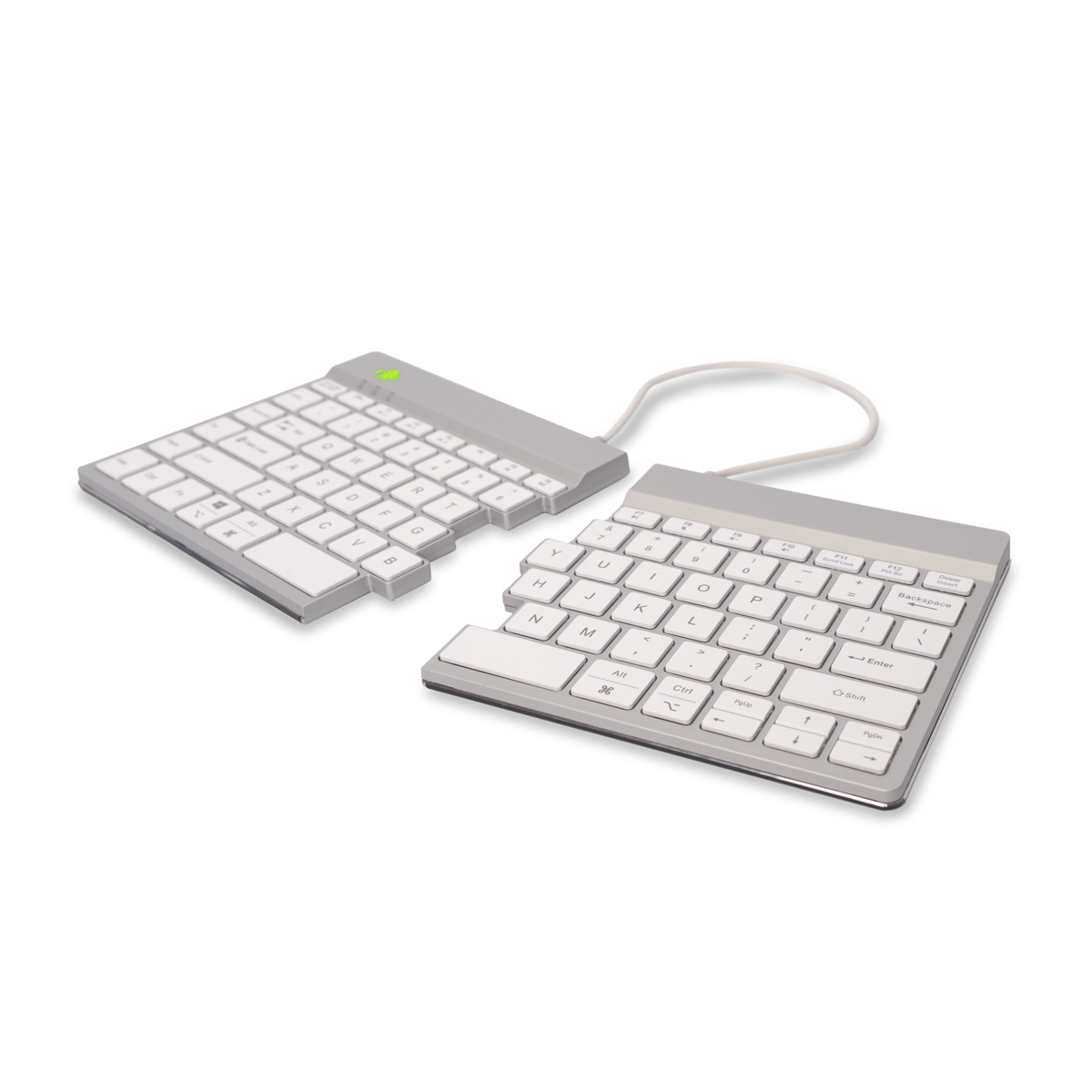R-Go Split Break v2 (white, wireless, QWERTY – US)