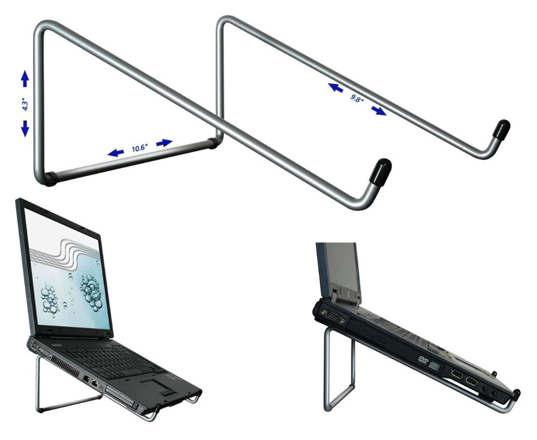 R-Go Steel Basic Laptopstandaard