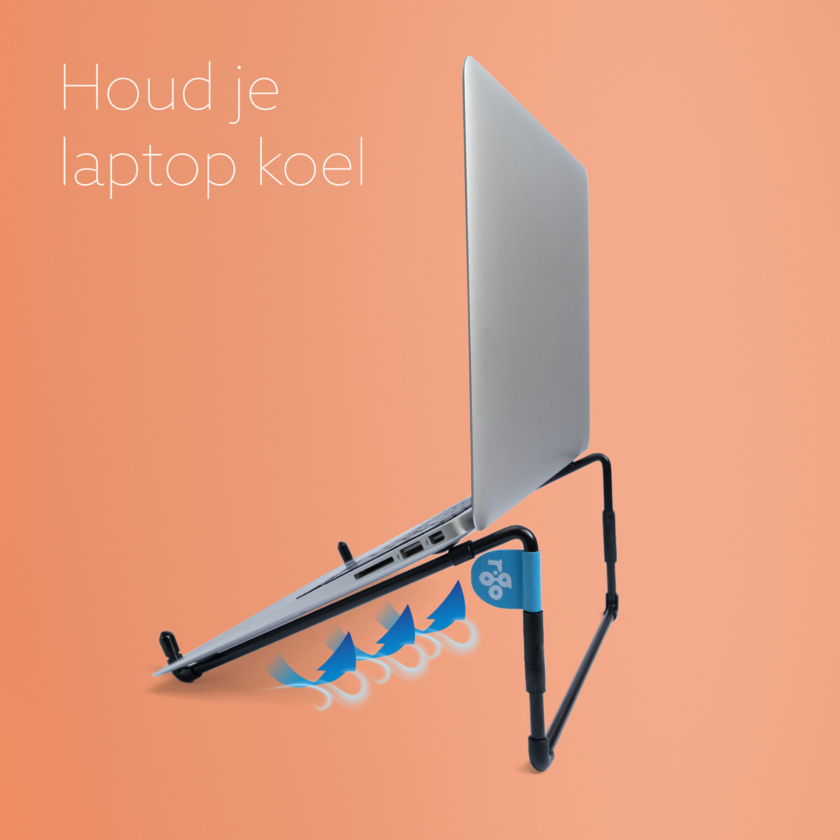 R-Go Steel Travel Laptopstandaard