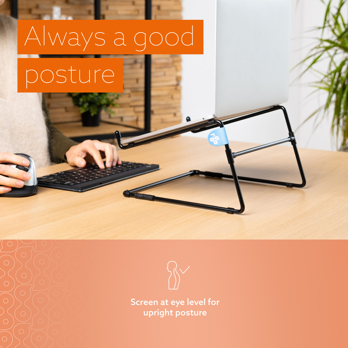 R-Go Steel Office Laptop stand