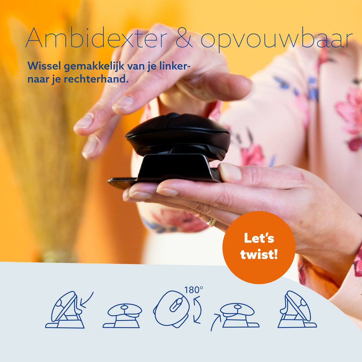 R-Go Twister Ambidexter Muis