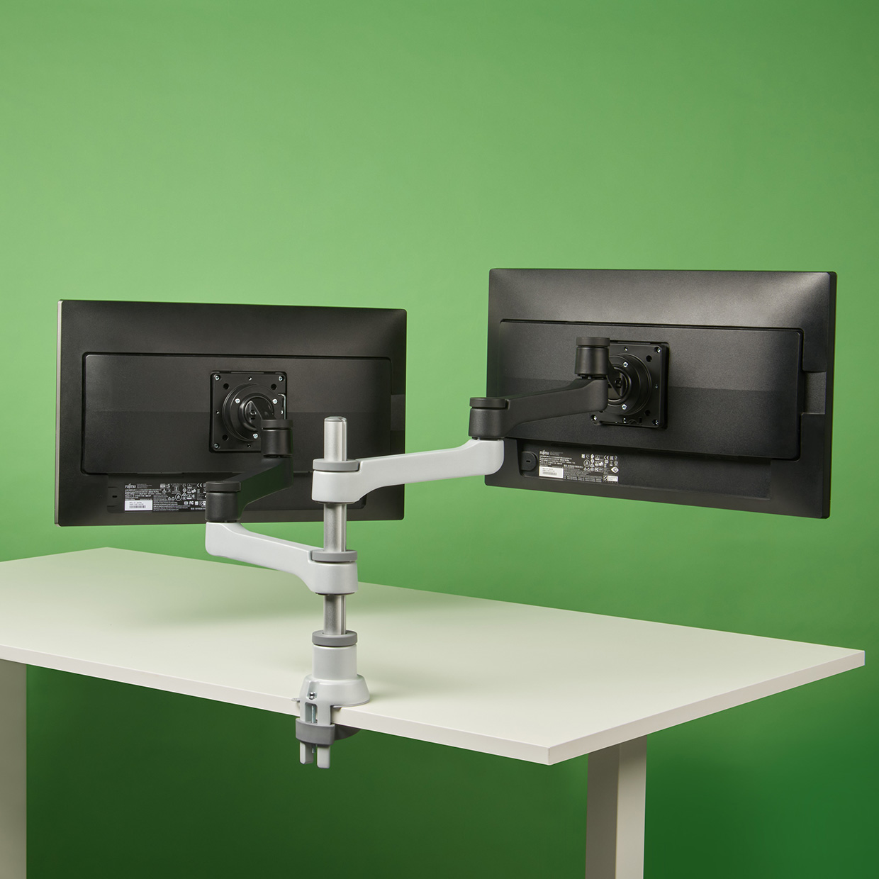 R-Go Double monitor arm (Zepher)