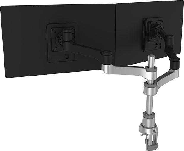 R-Go Dubbele monitorarm (Zepher)