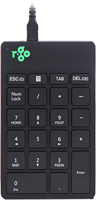 R-Go Numpad Break (biały, przewodowy)