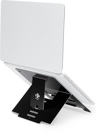 R-Go Riser Flexible Laptop stand (silver)