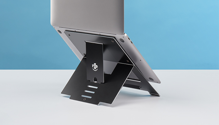 R-Go Riser Flexible Laptop stand (silver)